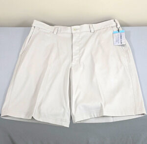 Cypress Club Men’s Beige Chino Shorts Stretch Pockets CC2202
